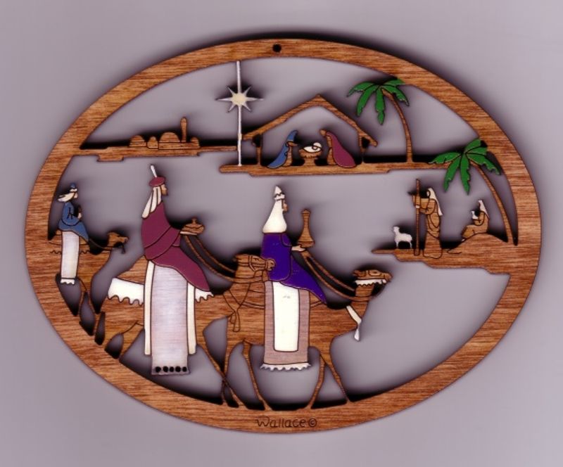 Three King Nativity #100